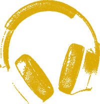 headphones gold